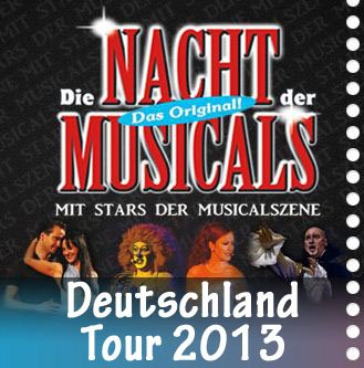 Die Nacht der Musicals Tour 2013